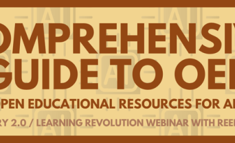 New Webinar - "Comprehensive Guide to OER: Open Educational Resources for All"