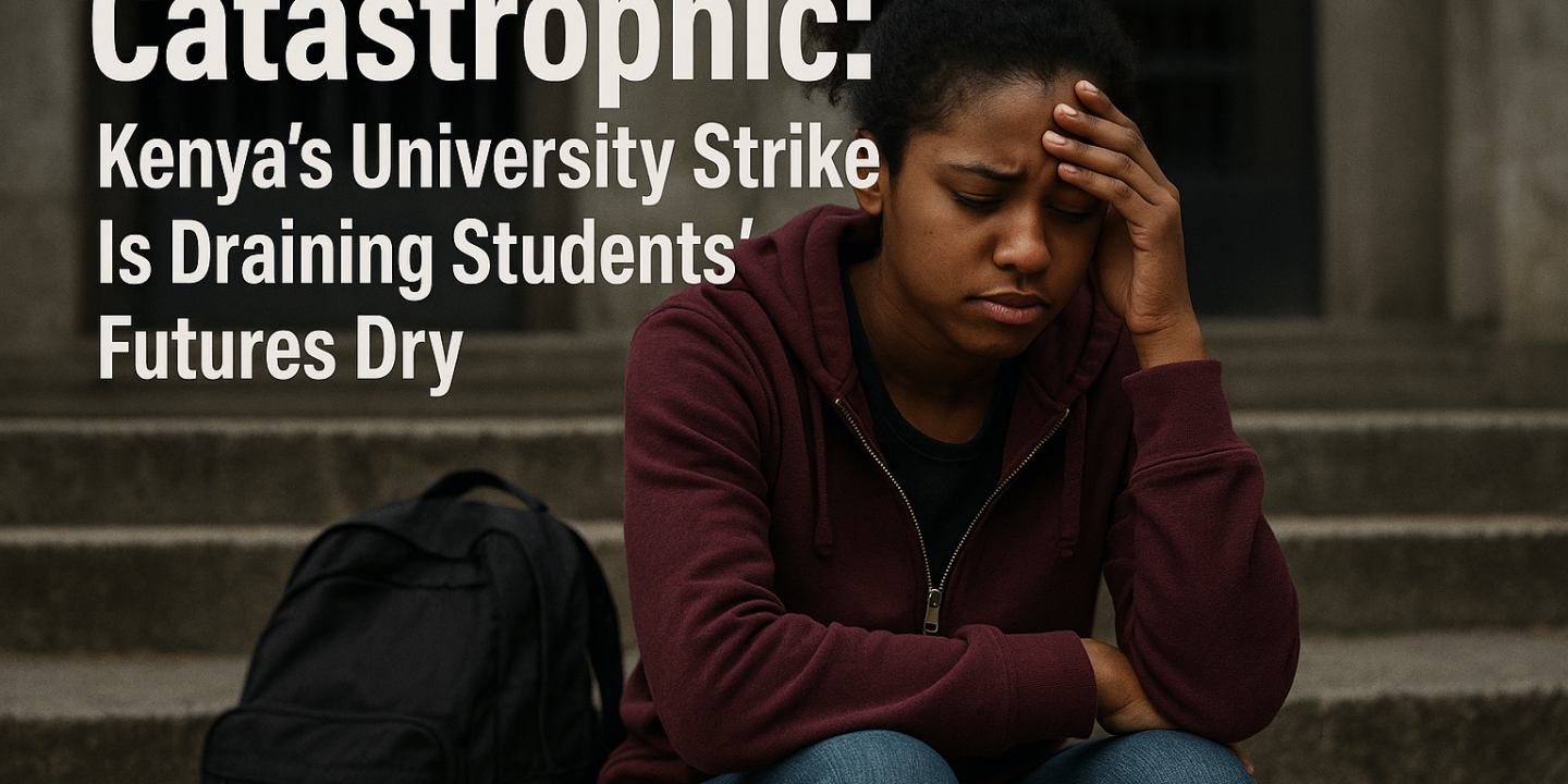 Catastrophic: Kenya's University Strike Is Draining Students' Futures Dry