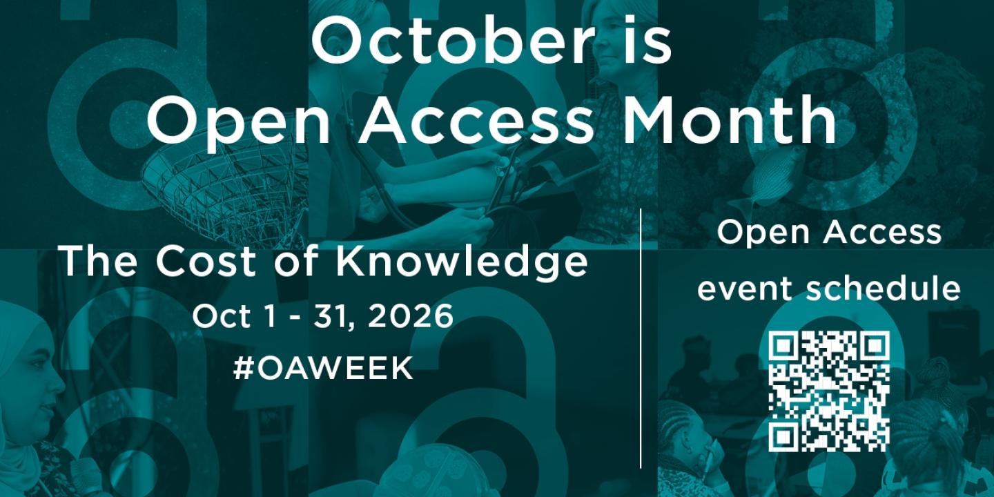 UNM Celebrates Open Access all month long