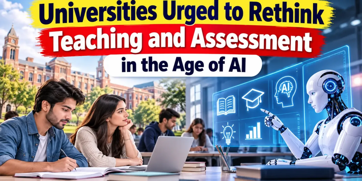 Universities Urged to Rethink Teaching and Assessment in the Age of AI