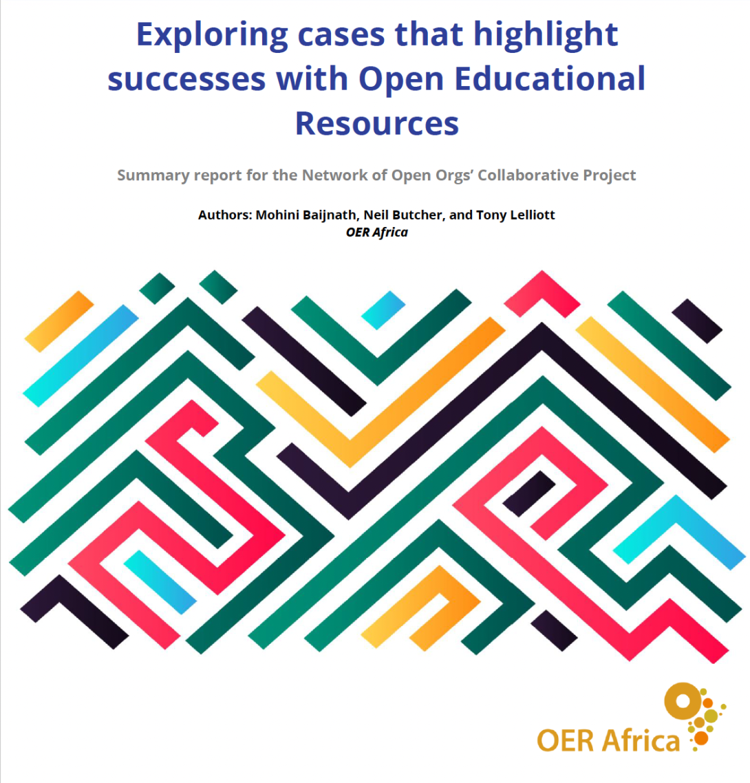 OER Case Study Summary Report Cover