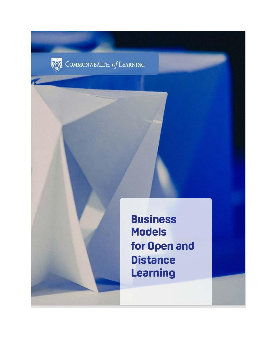 Cover page for the business Model Report
